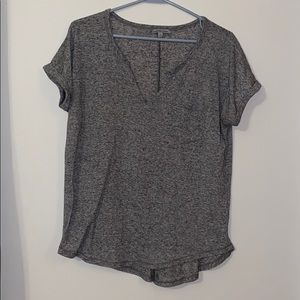 Charlotte Russe Basic Henley T-Shirt